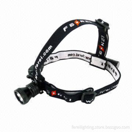Portable LED Head Torch for Outdoor Running, Biking, Skiing, with Steady Performance